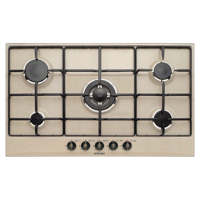 GT955SA Piano cottura 90 cm, Cottura prodotti – Glem Gas GT955SA Piano cottura 90 cm, Cottura prodotti – Glem Gas