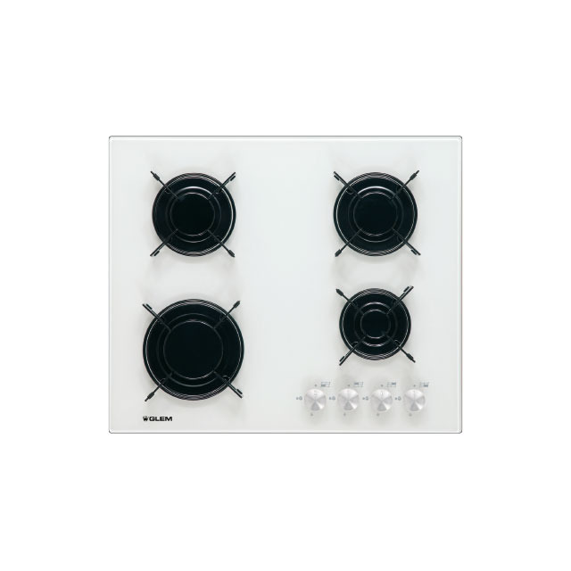 Crystal Gas hob - GV64WH Crystal Gas hob - GV64WH