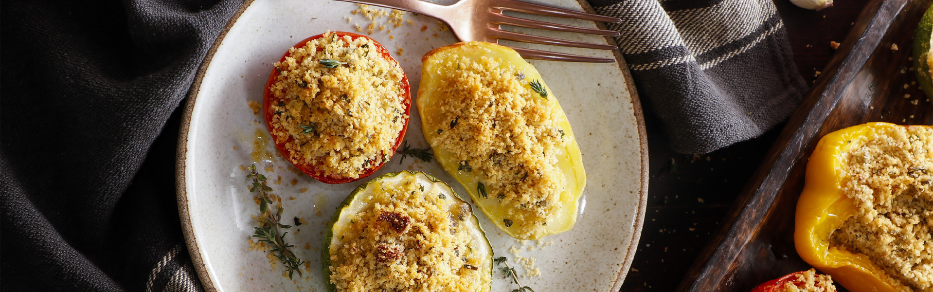 Verdure gratinate alle aromatiche Verdure gratinate alle aromatiche