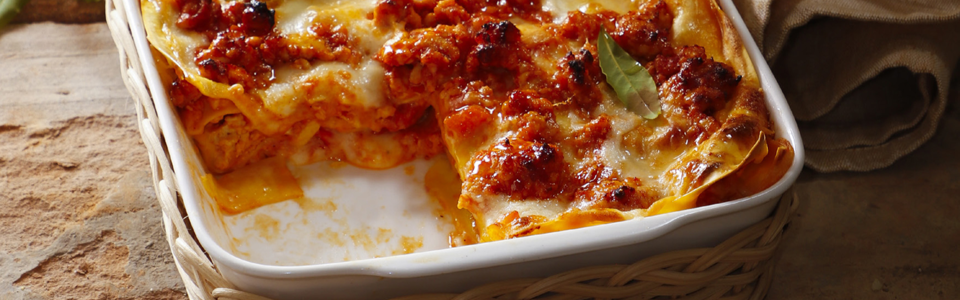 Lasagne rosse al ragù di pollo