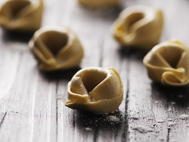 First dishes: Tortellini 