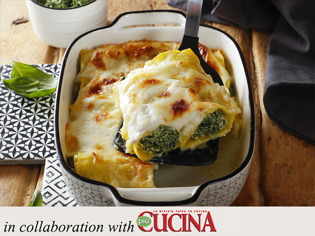 Specialista by Glem Gas: Cannelloni ricotta e spinaci