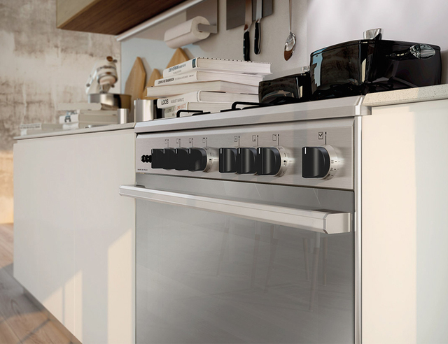 Des solutions sur-mesure cucinare con stile Ligne cuisinieres