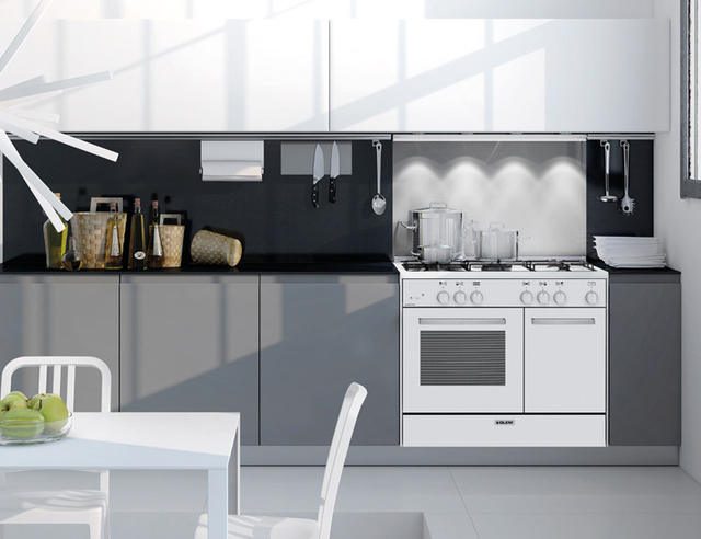 Des solutions sur-mesure cucinare con stile Ligne cuisinieres