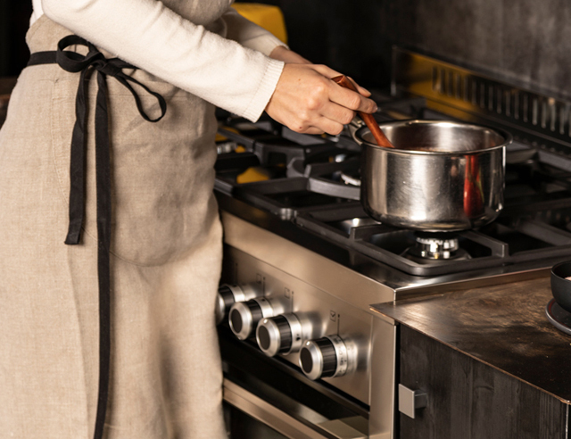 Des solutions sur-mesure cucinare con stile Ligne cuisinieres