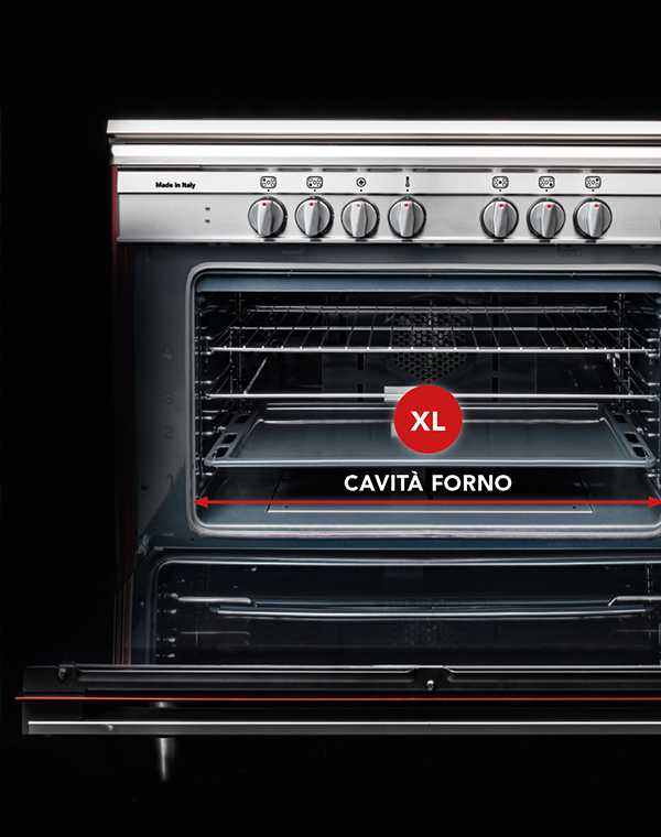 Cavità forno XXL