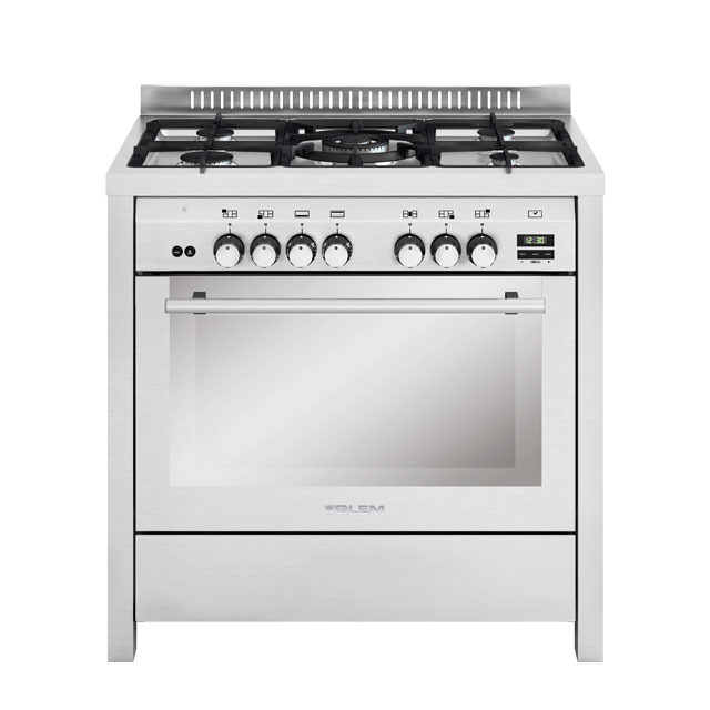 Multifunction gas oven with fan