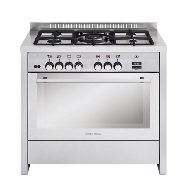 Multifunction gas oven with fan