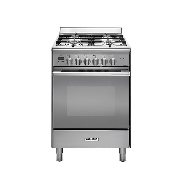 Dual fuel 60cm stainless steel cooker - UN664EI Dual fuel 60cm stainless steel cooker - UN664EI