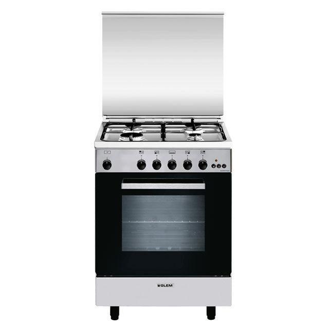 Cuisinière gaz catalyse 60 x 50 cm inox