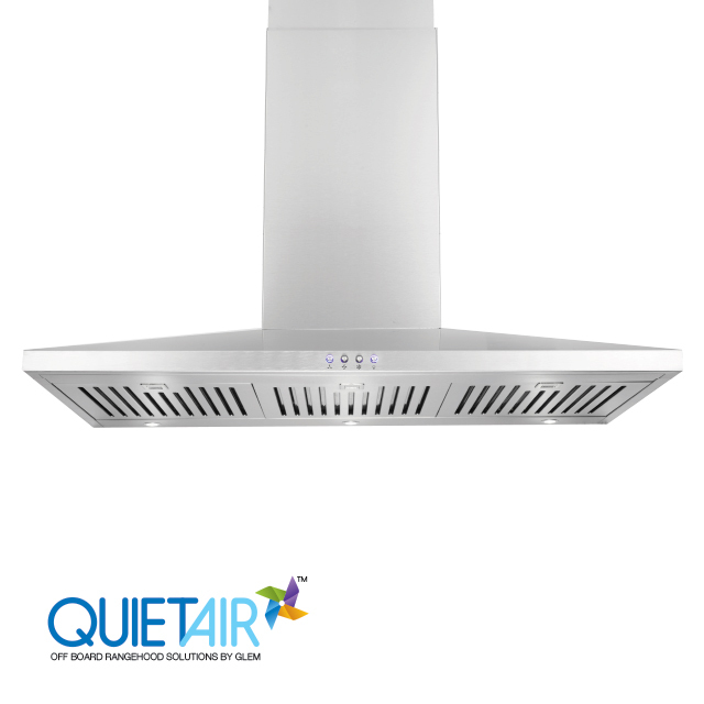 90cm Slim Line Stainless Steel Canopy Rangehood - GQA90SC 90cm Slim Line Stainless Steel Canopy Rangehood - GQA90SC