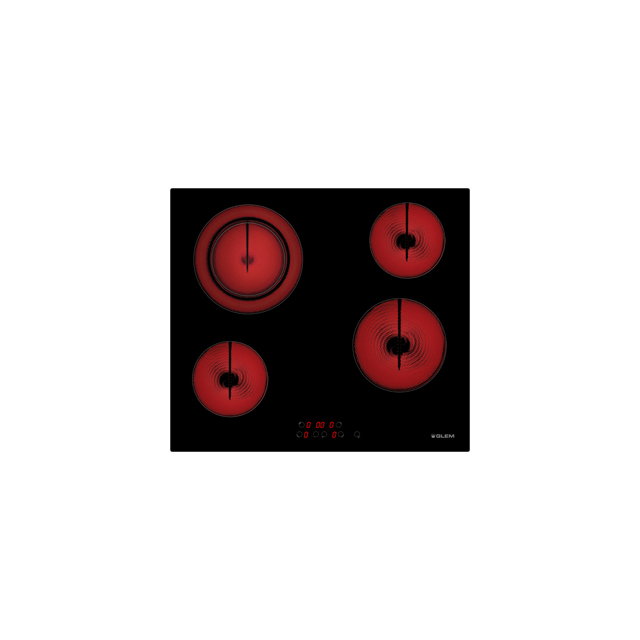 Ceramic Glass Hob 4 zones - GTH64TF Ceramic Glass Hob 4 zones - GTH64TF
