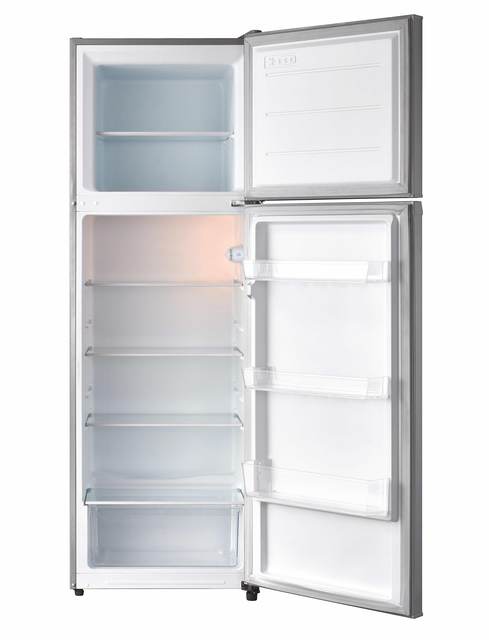 Réfrigérateur congélateur 2 portes pose libre 176 cm inox