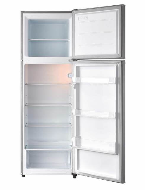 Frigo Top 55 cm GLEM avec congélateur - 113L Silver