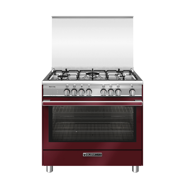 Forno multifunzione elettrico termoventilato - Rosso Lambrusco