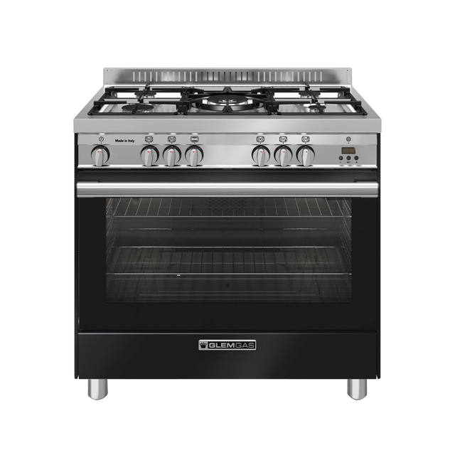 Gloss Black 90cm Gas Cooker - GA965GGXN Gloss Black 90cm Gas Cooker - GA965GGXN