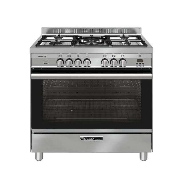 Stainless Steel 90cm Dual Fuel Cooker - GA965GEX Stainless Steel 90cm Dual Fuel Cooker - GA965GEX