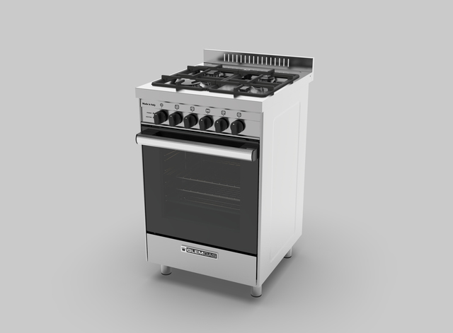 Stainless Steel 53cm Dual Fuel Cooker