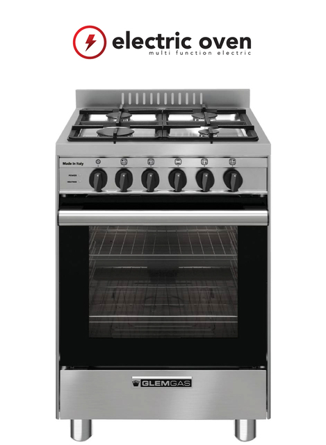 53cm Stainless Steel Dual Fuel Cooker - GB534GE 53cm Stainless Steel Dual Fuel Cooker - GB534GE