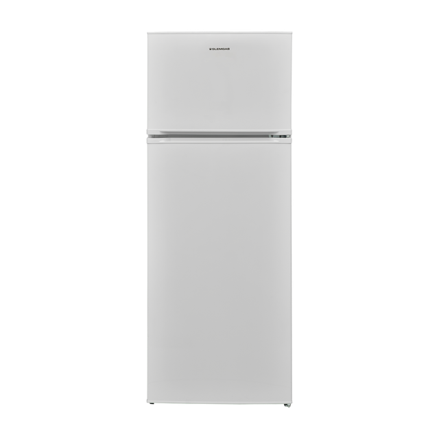 Réfrigérateur congélateur, 2 portes, pose libre, 145 cm, classe D, blanc