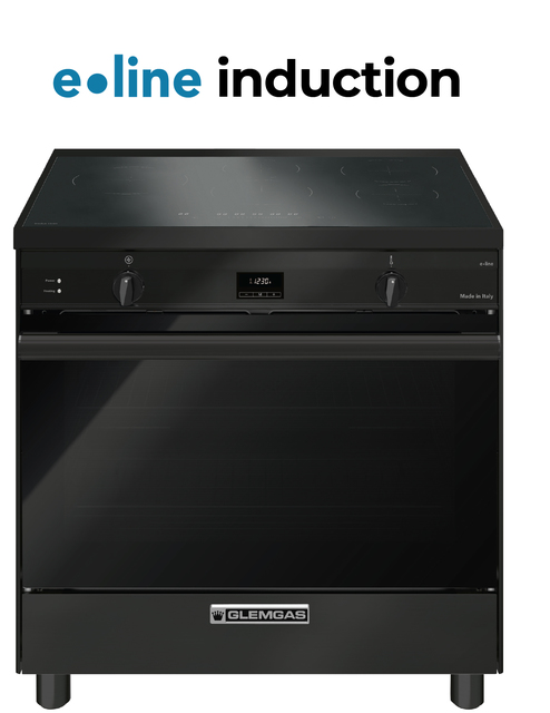 80cm MATT BLACK COOKER