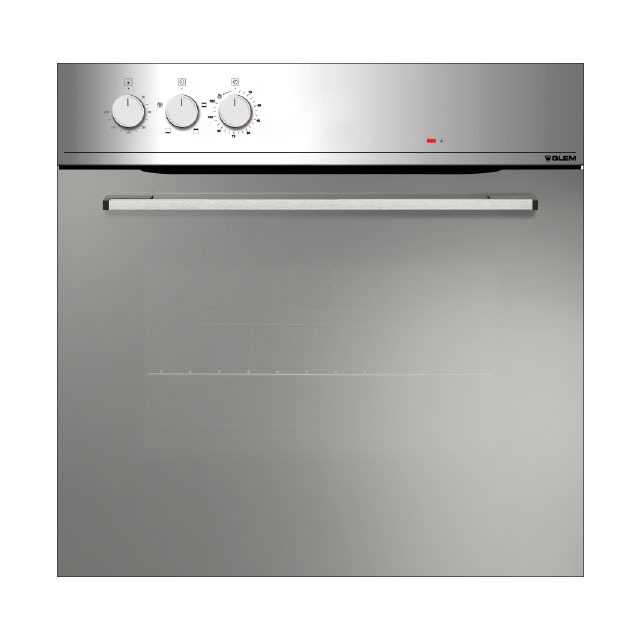 Four convection émail lisse minuteur coupe-courant inox - GFM410IX