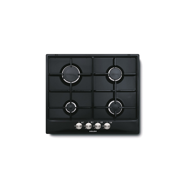 Placa a gas - GT64BK Placa a gas - GT64BK