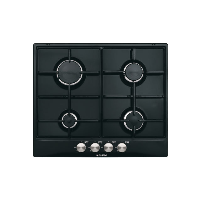 Gas Hob 60 cm black - GT64BK Gas Hob 60 cm black - GT64BK
