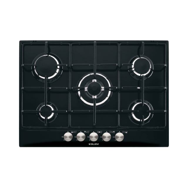 Gas Hob 70 cm black - GT755BK