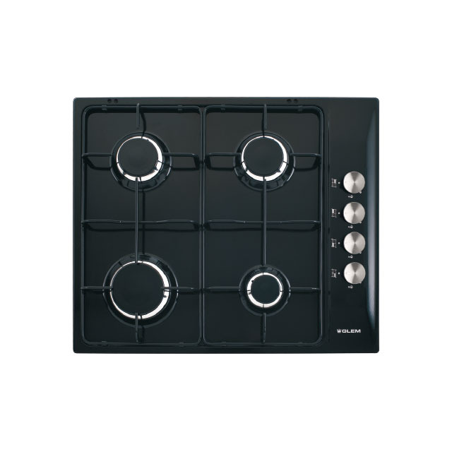 Gas Hob 60 cm black - GTL64BK Gas Hob 60 cm black - GTL64BK