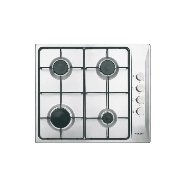 Table gaz butane 4 foyers 60 cm inox - GTL64VGIX Table gaz butane 4 foyers 60 cm inox - GTL64VGIX