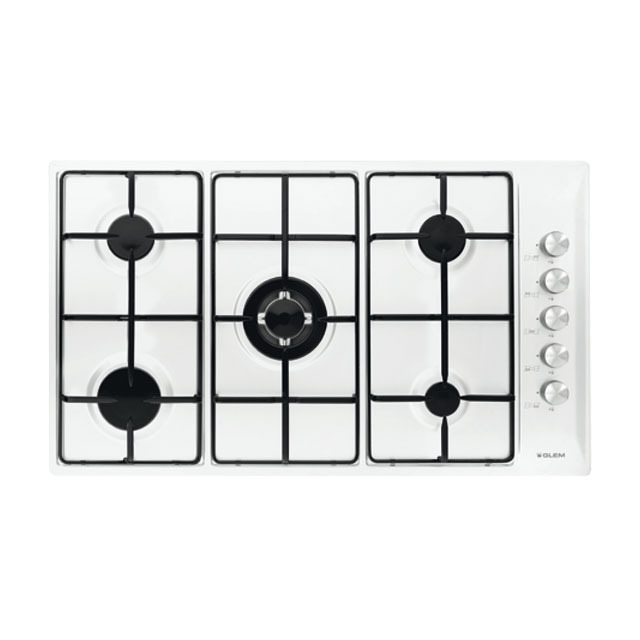 Gas Hob 90 cm white  - GTL955WH