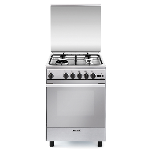 Multifunction gas oven with fan