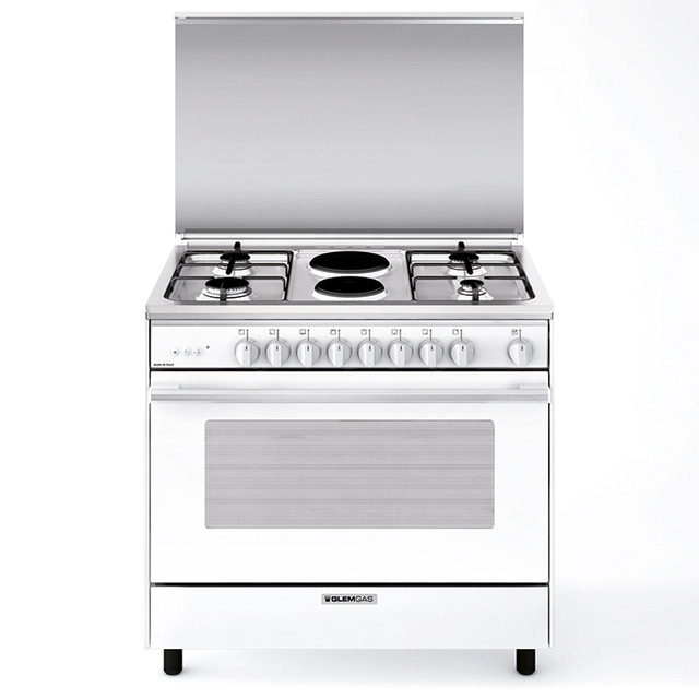 Multifunction gas oven with fan