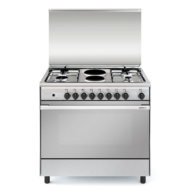 Multifunction gas oven with fan