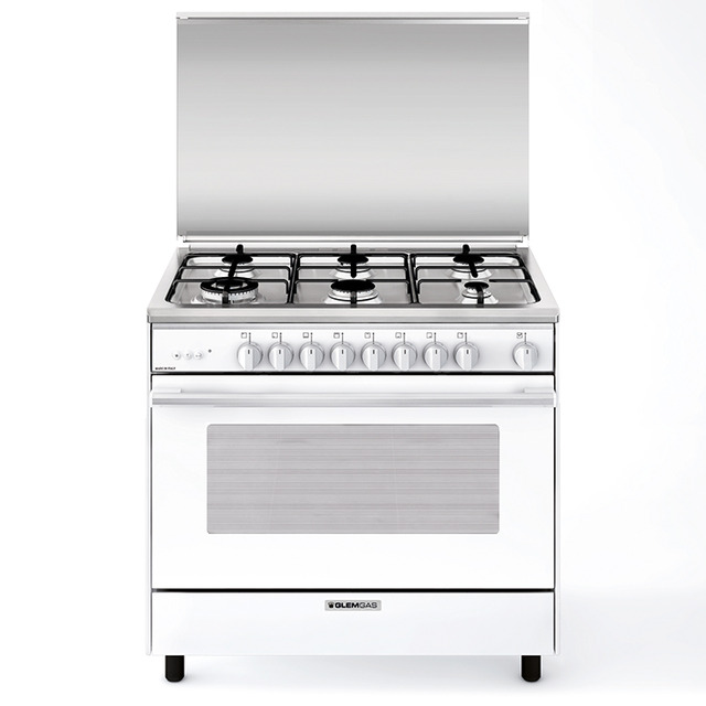 Multifunction gas oven with fan