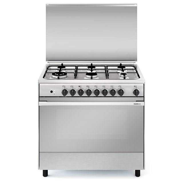 Multifunction gas oven with fan